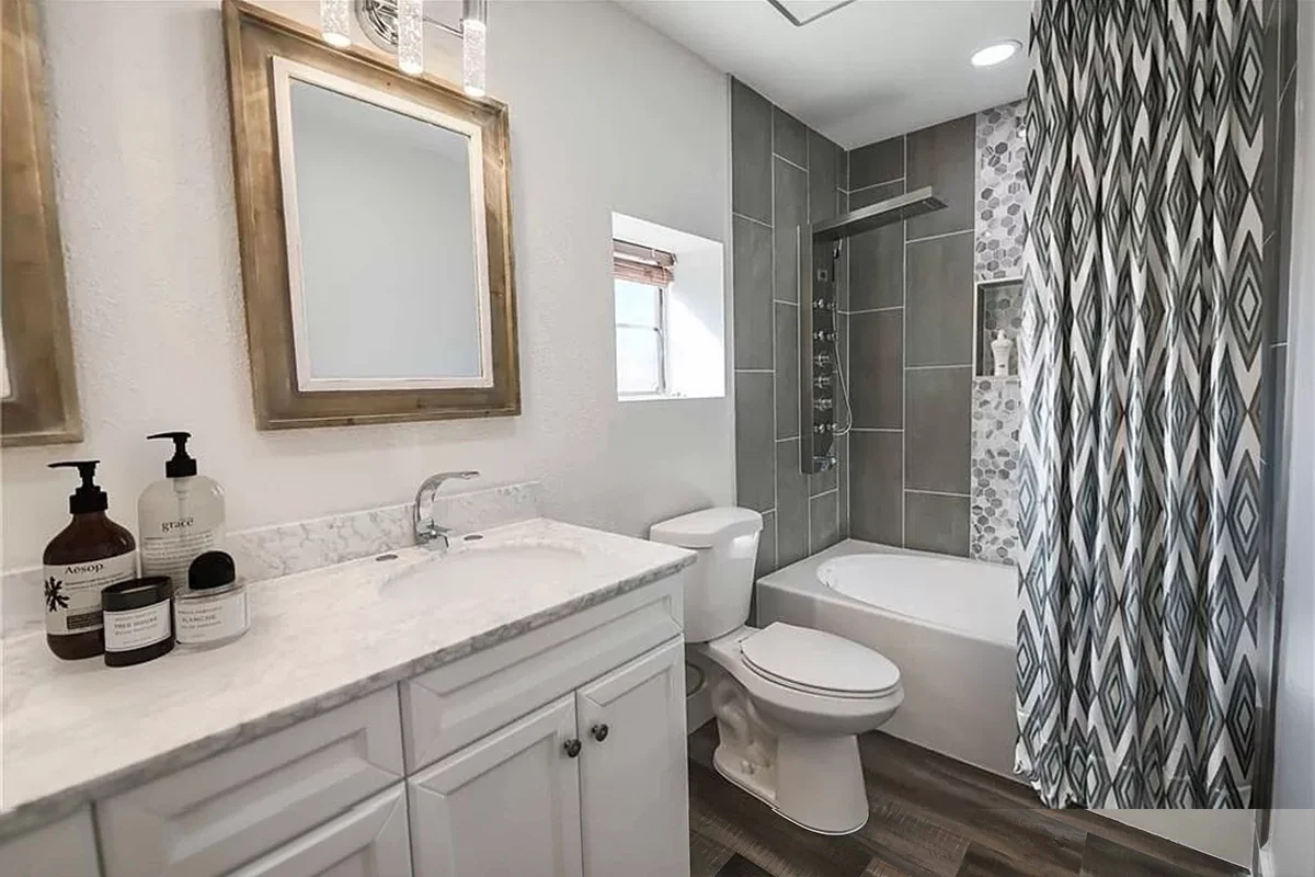 virtual staging bathroom