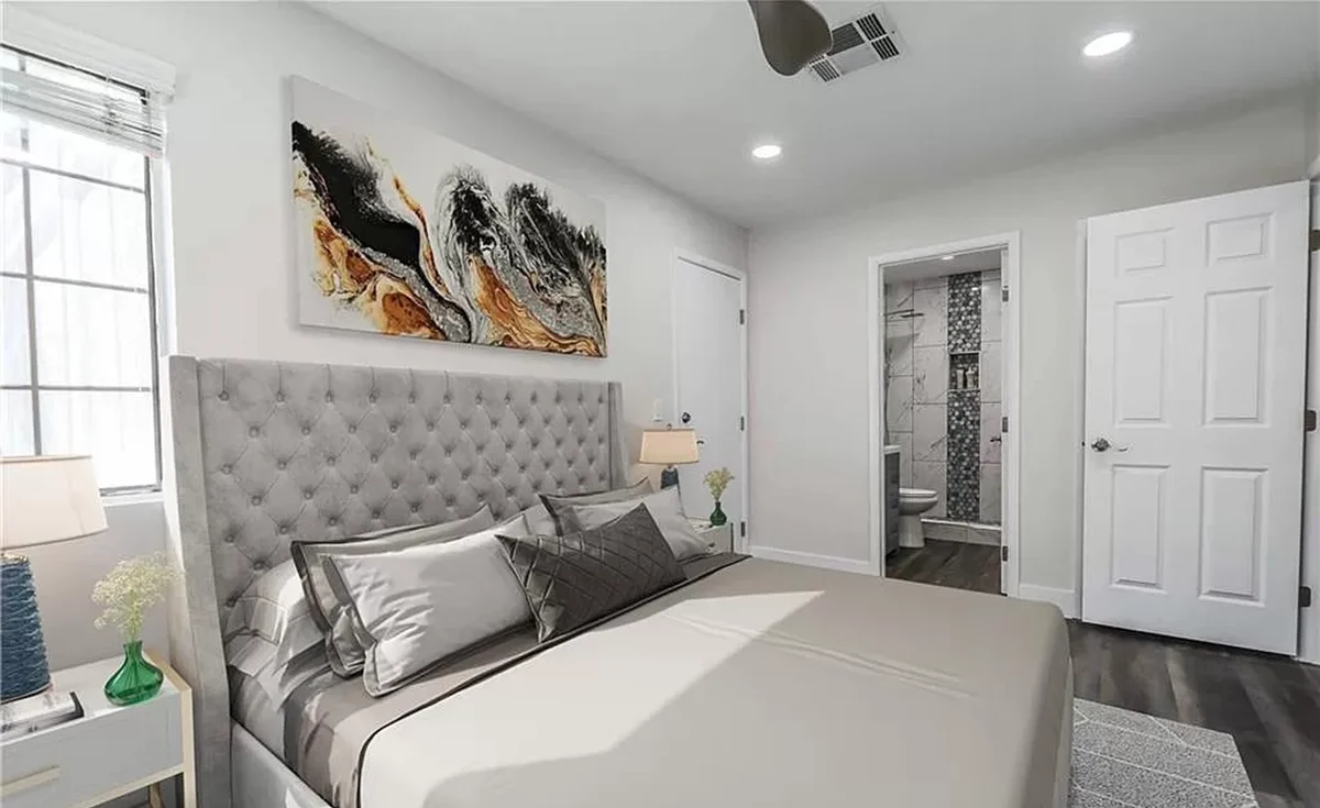 virtual staging bedroom