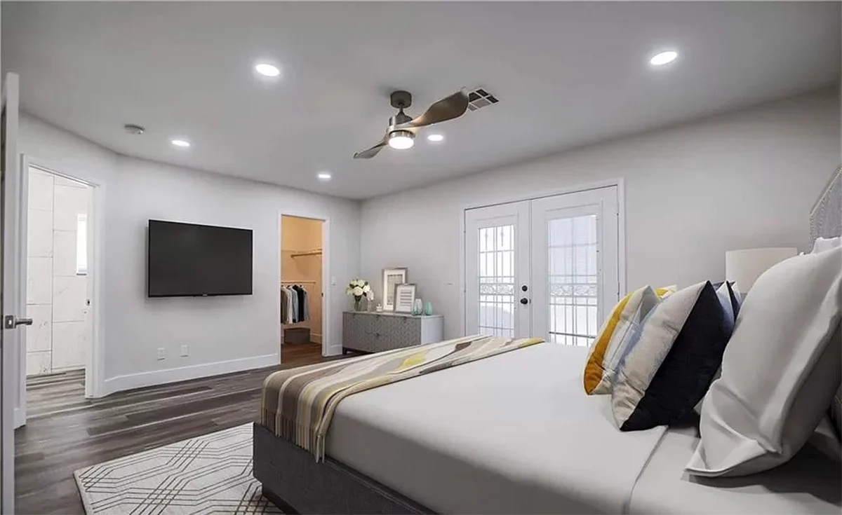 virtual staging bedroom