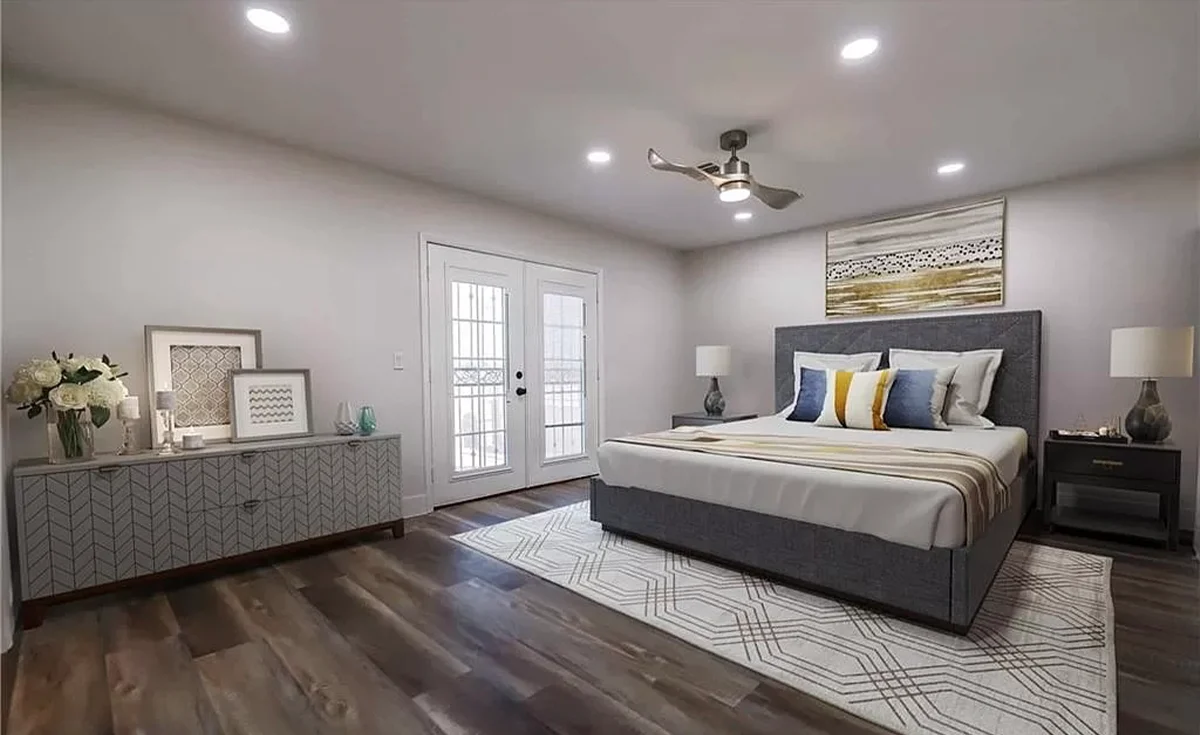 Bedroom Staging - Virtual Staging