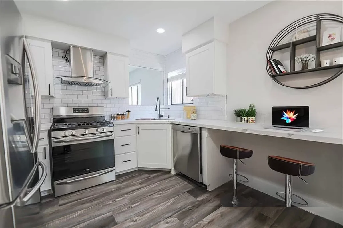 virtual staging kitchen